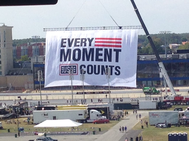 Giant USO Flag