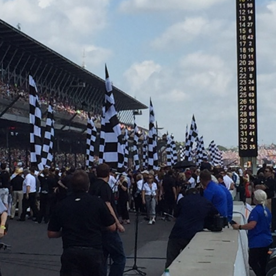 Indy 500 Racing Flags