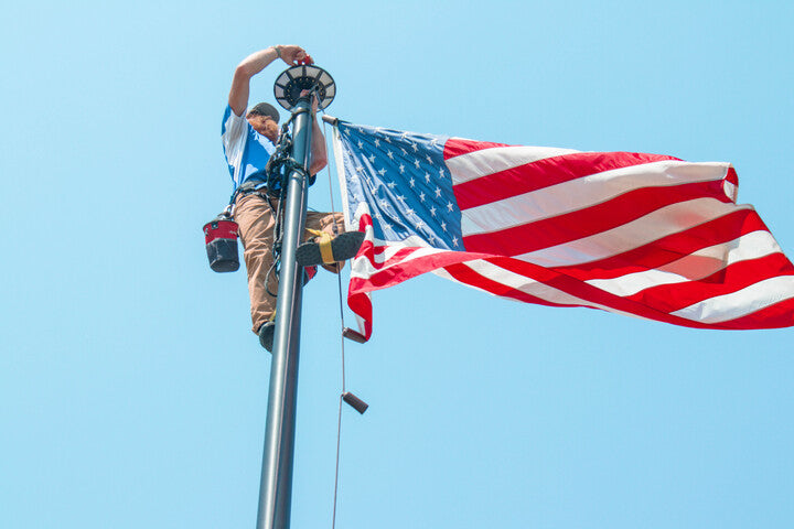 Flag Lighting & Spacing