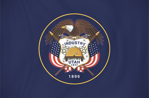 Historic Utah State Flags