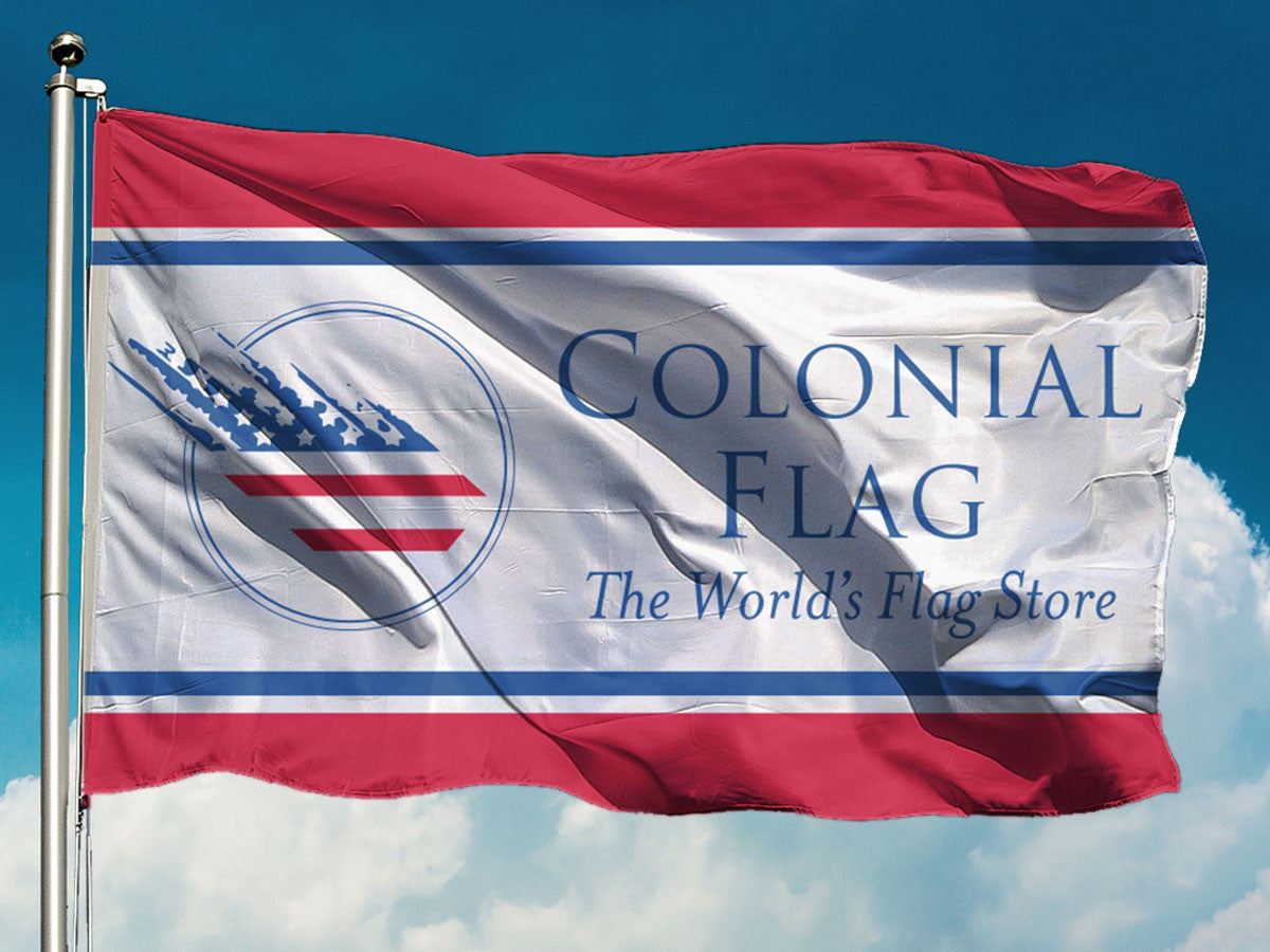 Hav skyskraber dette Create and Design Your Own Custom Flag With Our Online Flag Designer Tool –  Colonial Flag