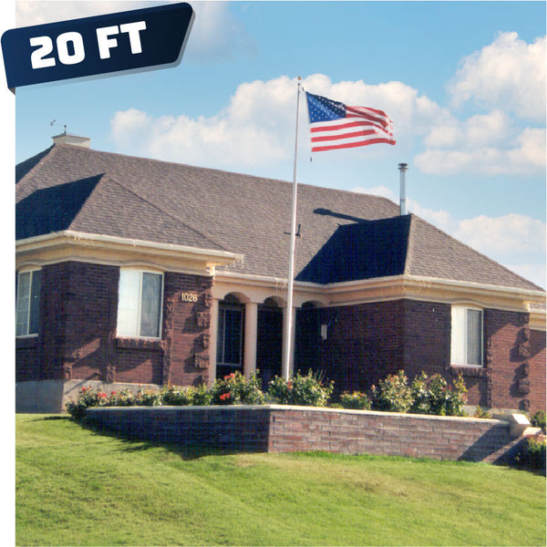 20 foot Residential Flagpole