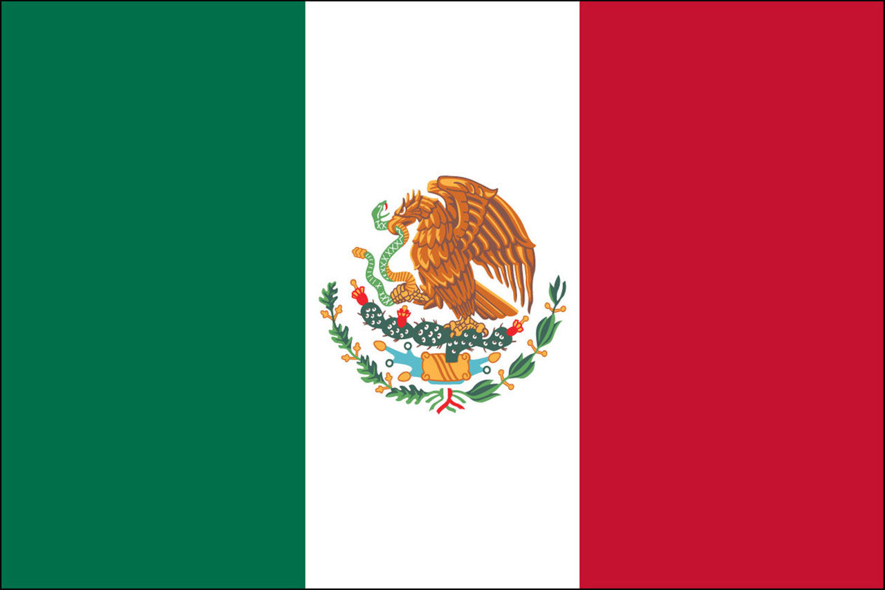 Outdoor Mexican Flag Banner