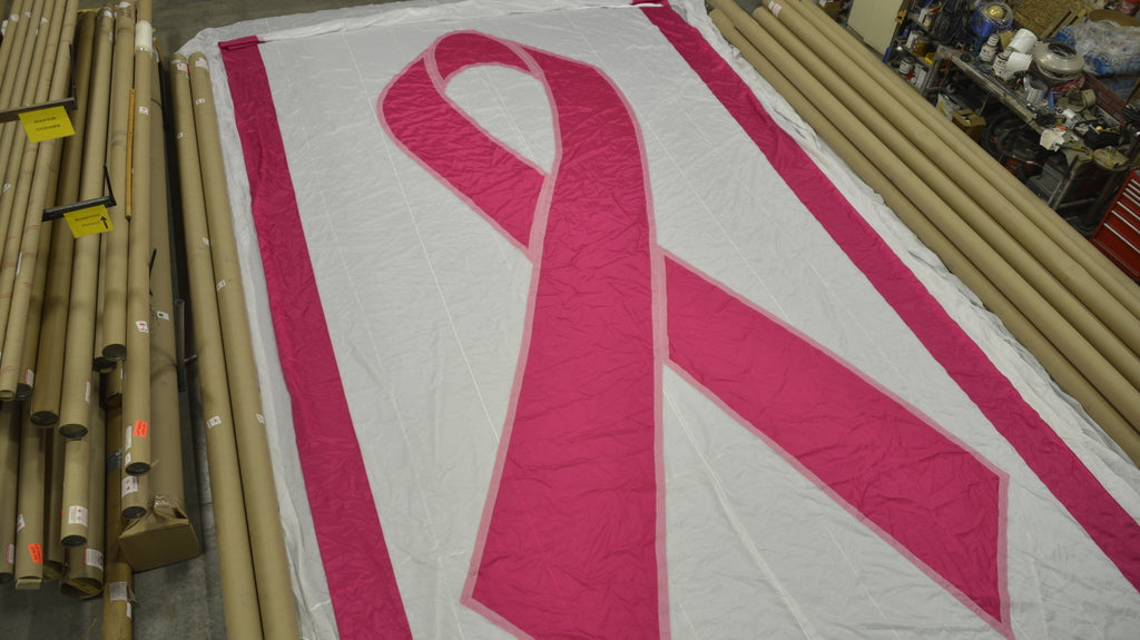 Breast Cancer Flag