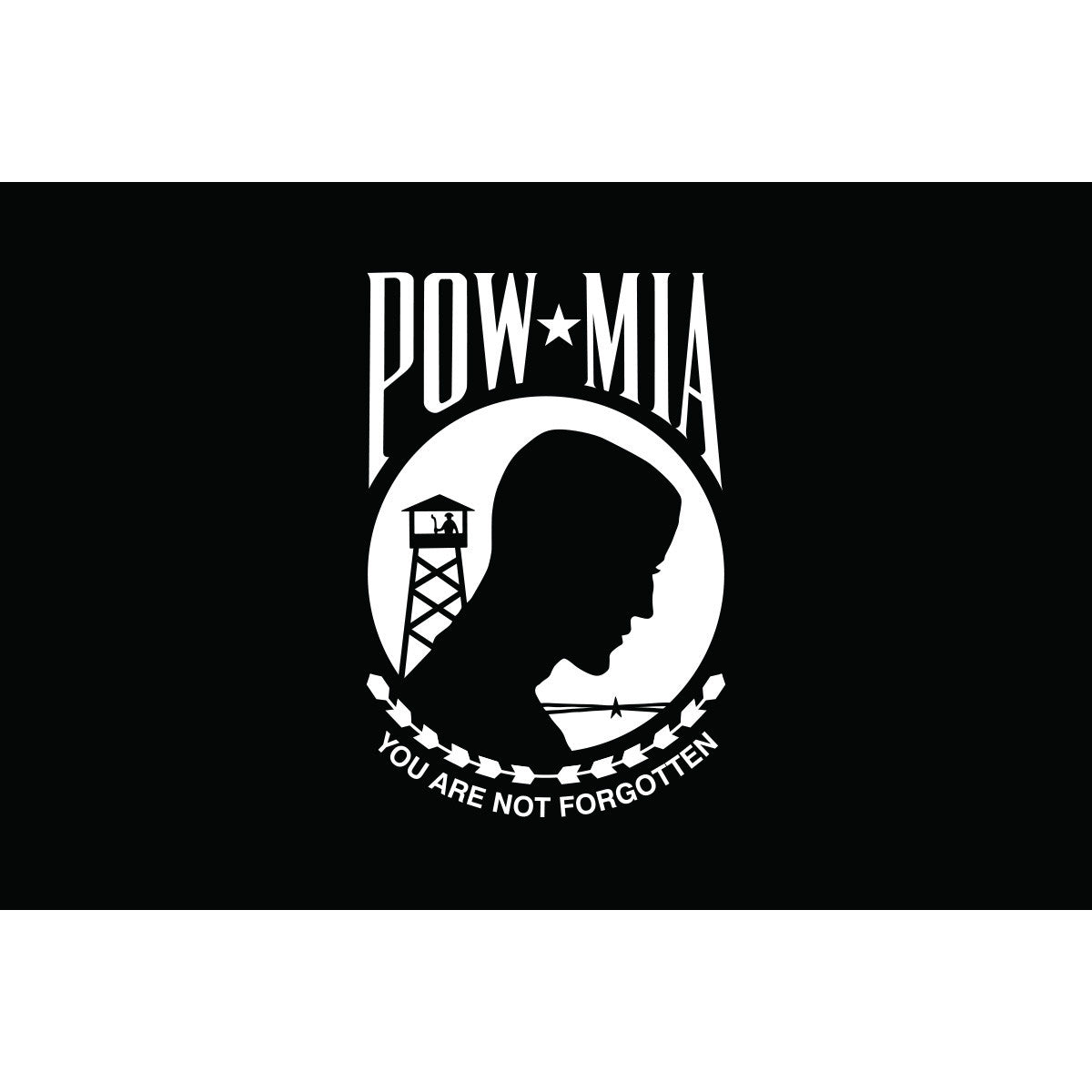 How To Fly a POW/MIA Flag Alongside the American Flag