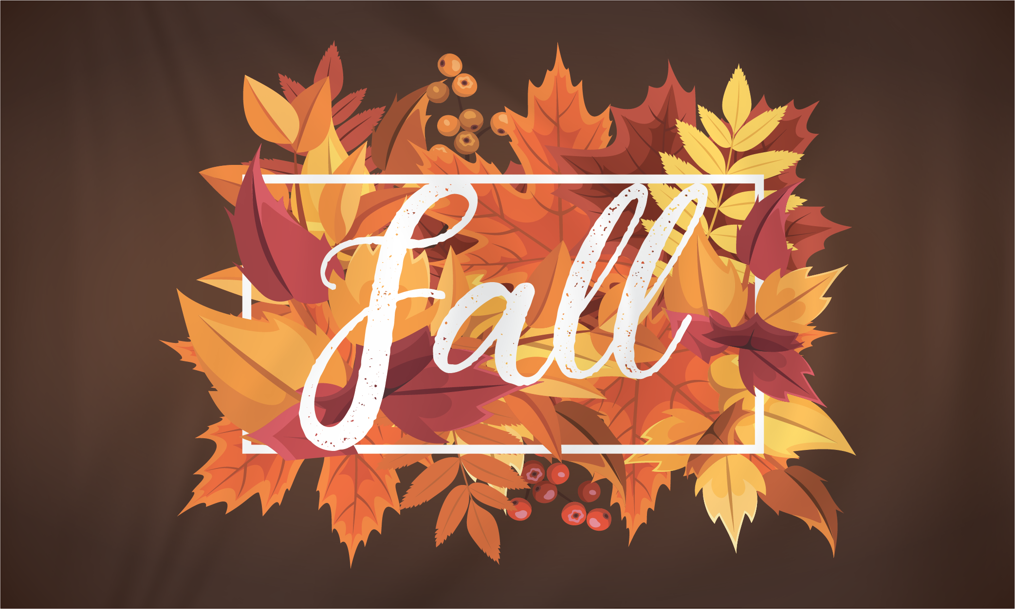 Fall Leaves 3'x5' Nylon Flag