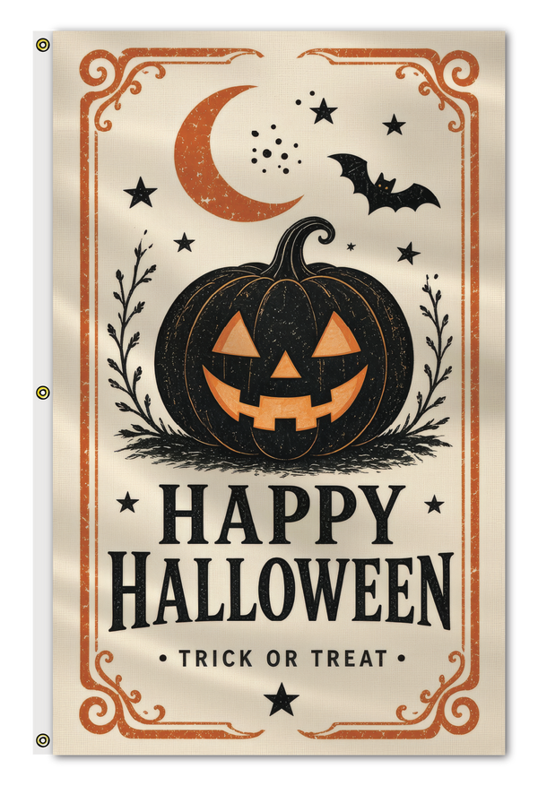 Happy Halloween Jack 5'x3' Flag
