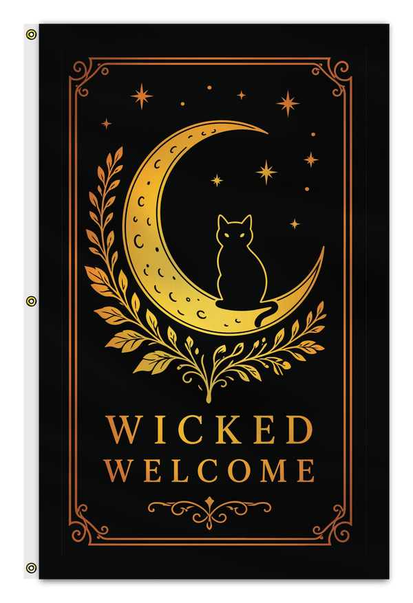 Wicked Welcome 5'x3' Flag