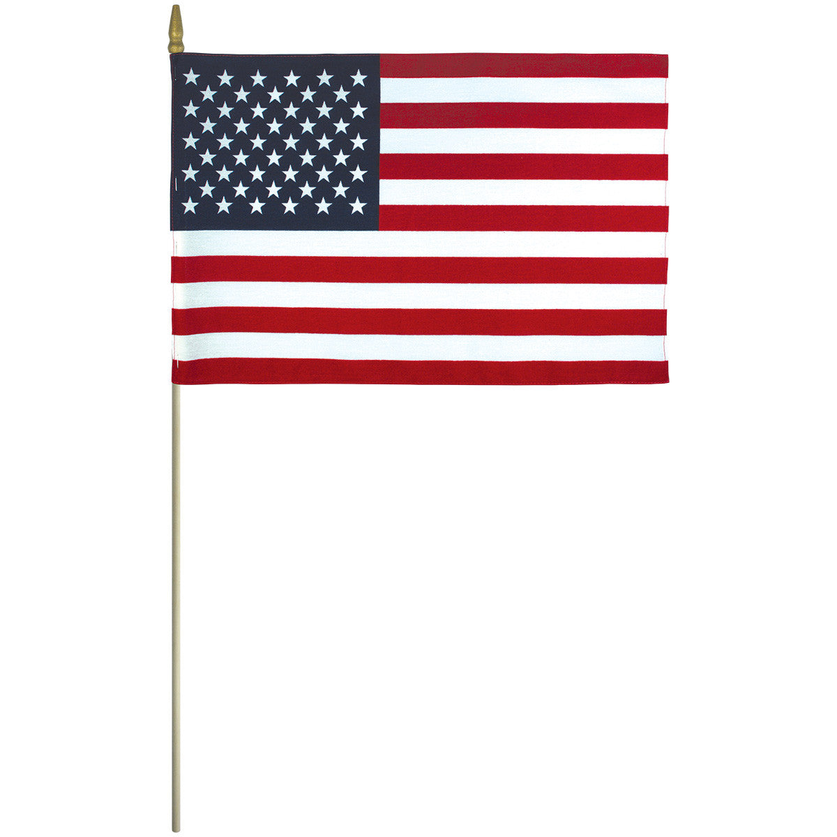 Hand Held Flags USA - 1 Dozen