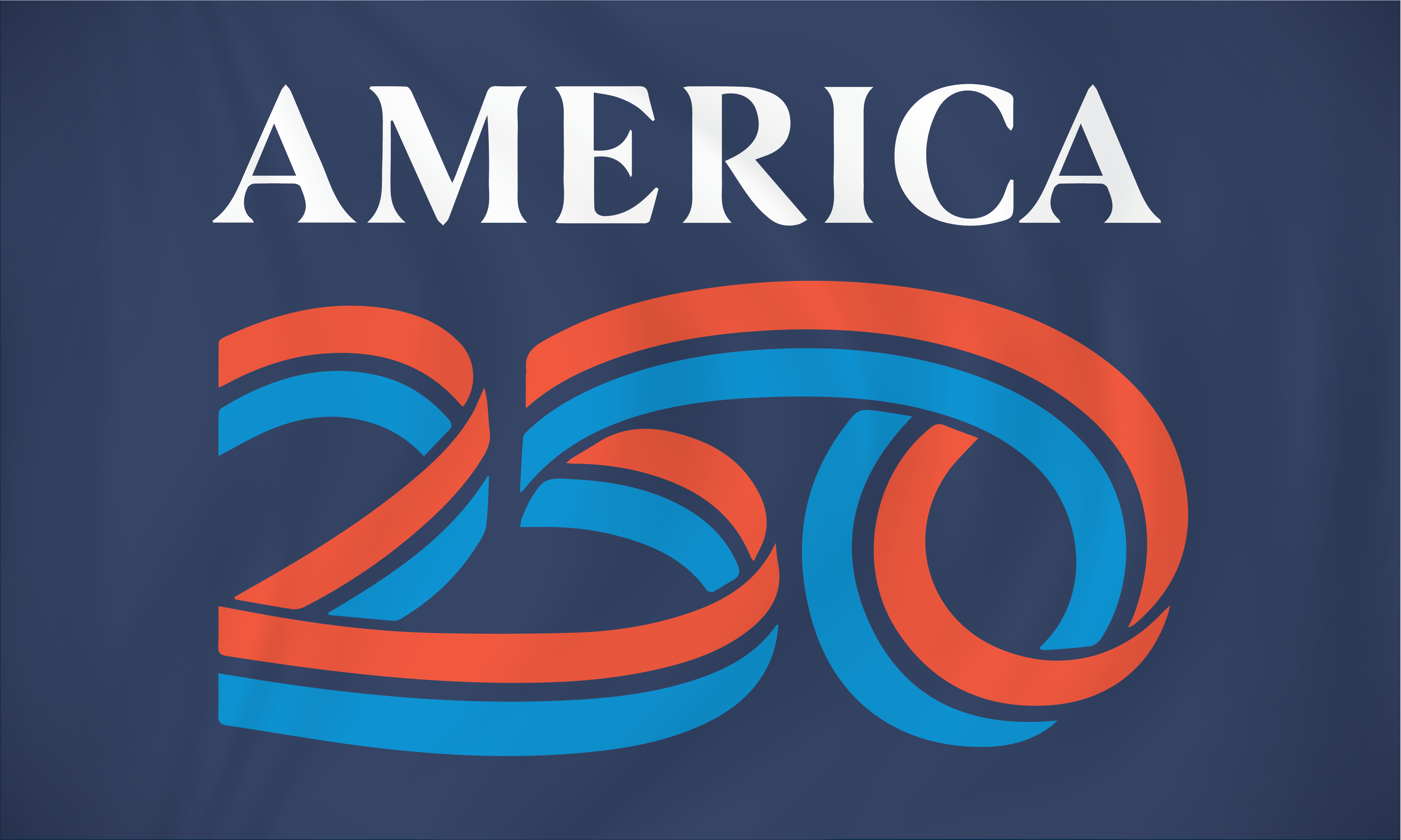 America 250 Official Logo Flag