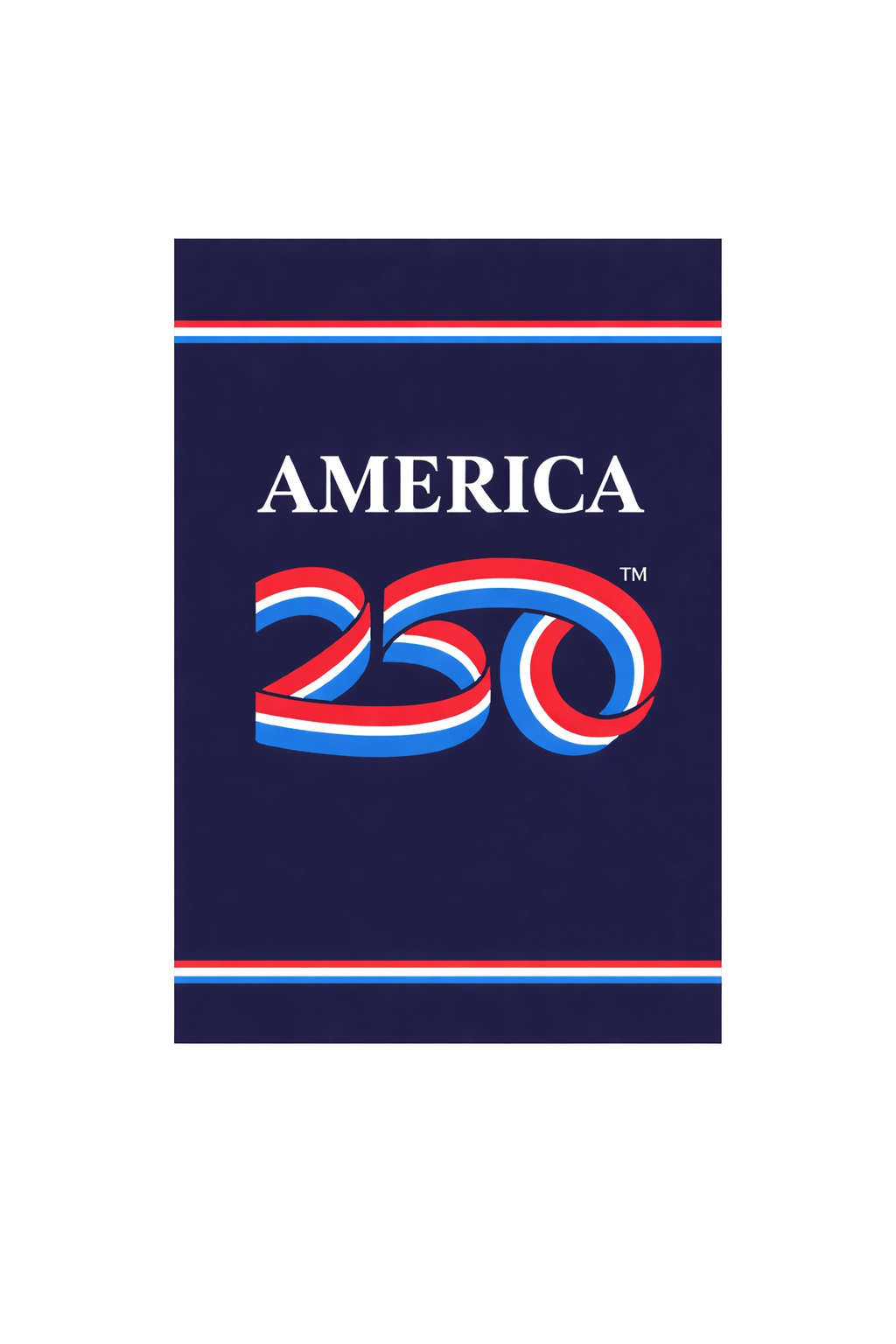 America 250™ Official Logo Flag- Vertical
