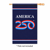 America 250™ Official Logo Flag- Vertical