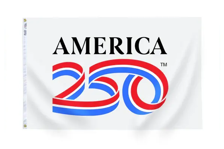 America 250™ Official Logo Flag – Colonial Flag