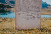 Declaration of Independence Vertical Banner Display