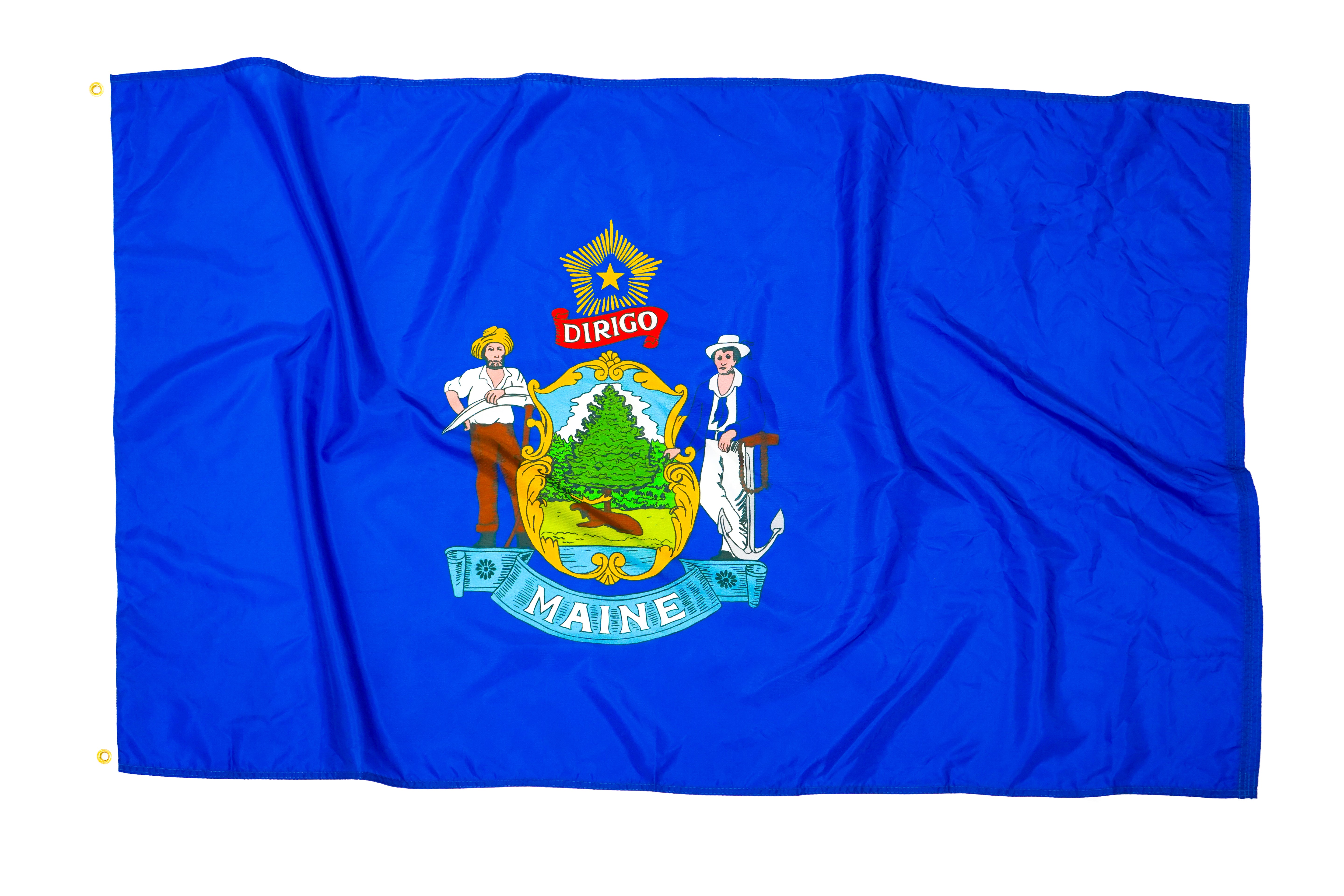 Maine State Flags