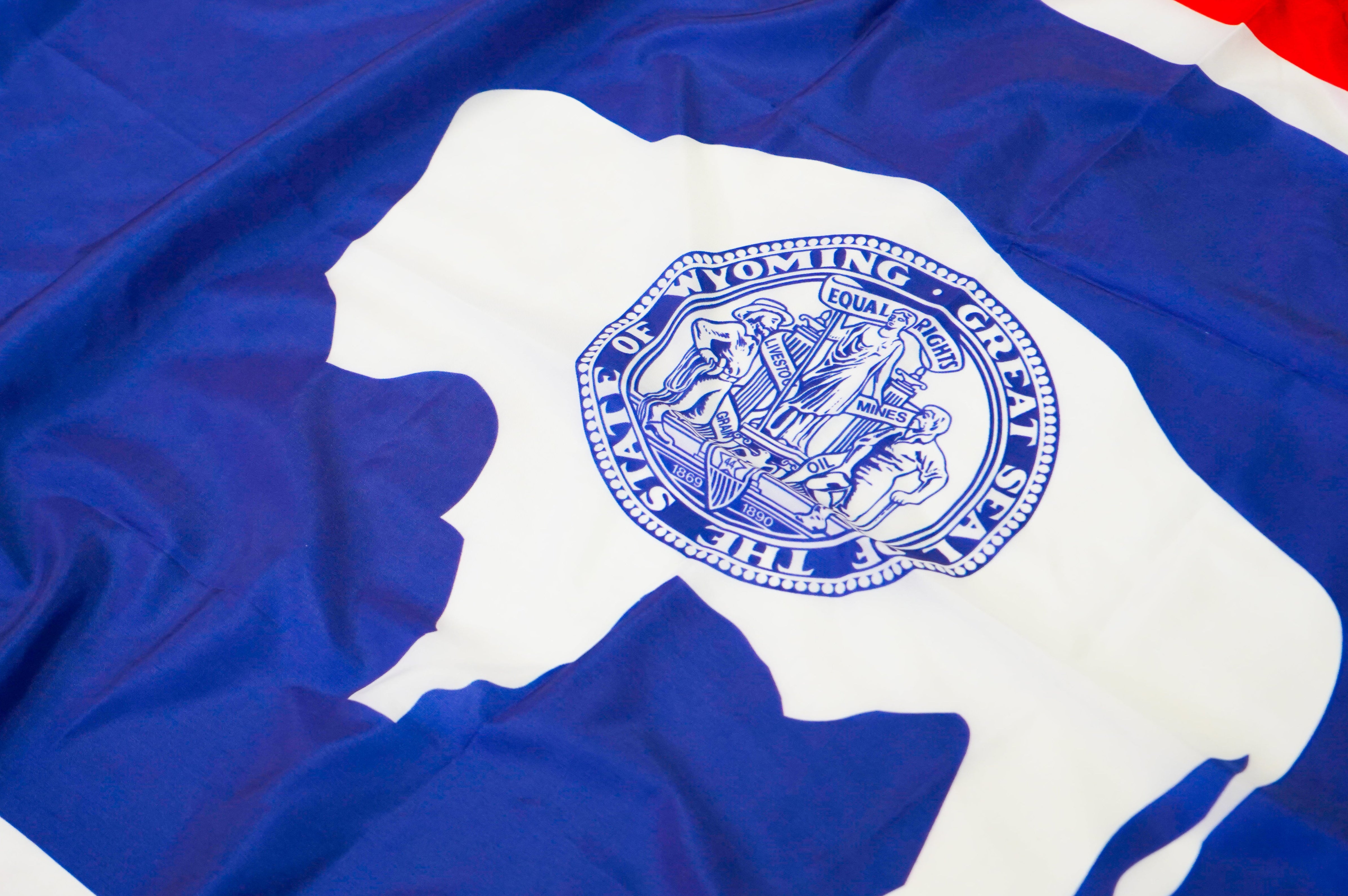 Wyoming State Flags