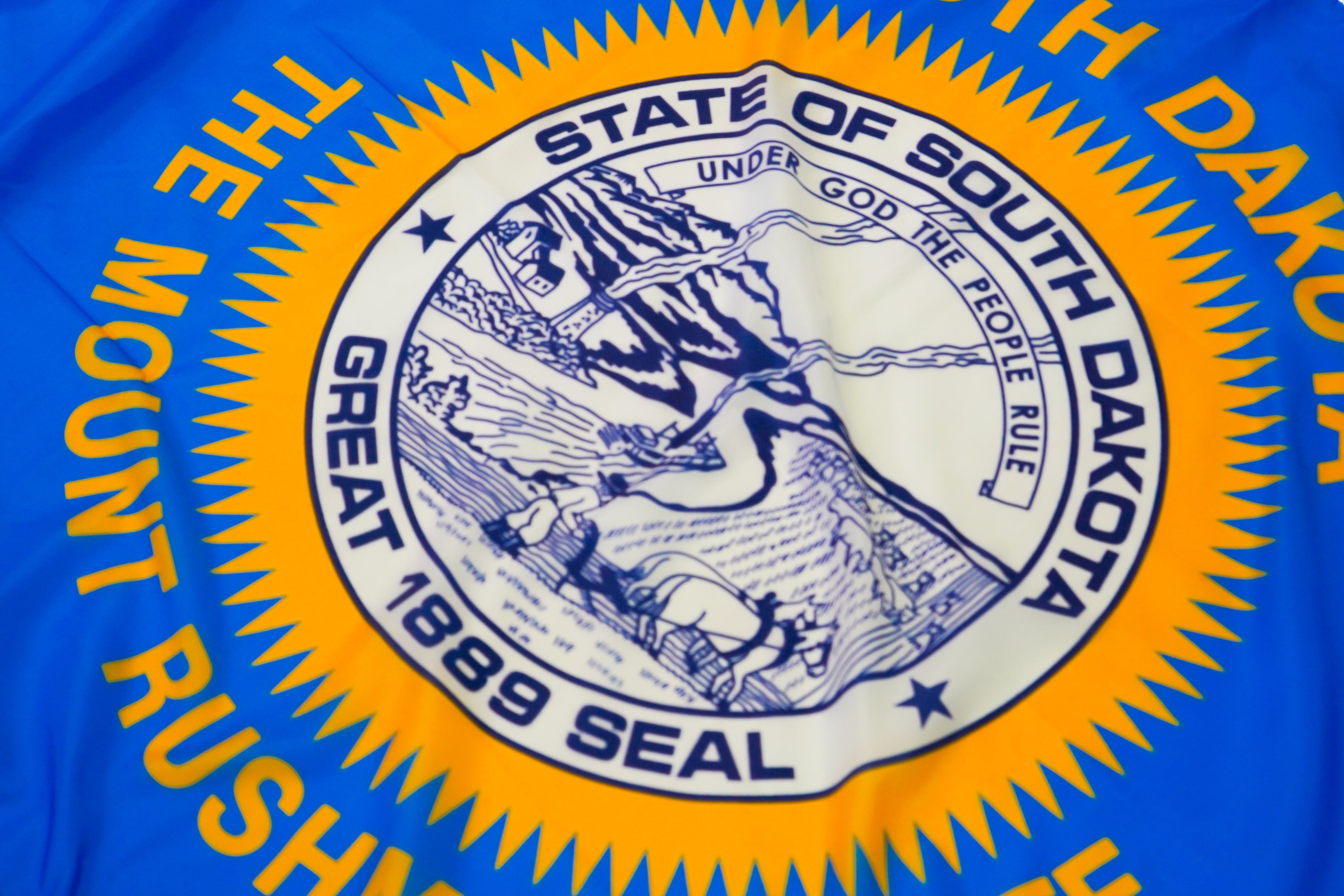 South Dakota State Flags