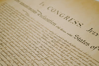 The Declaration of Independence: Canvas Edition