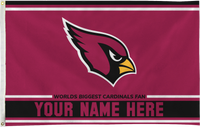 NFL & NCAA Custom 3' x 5' Flags