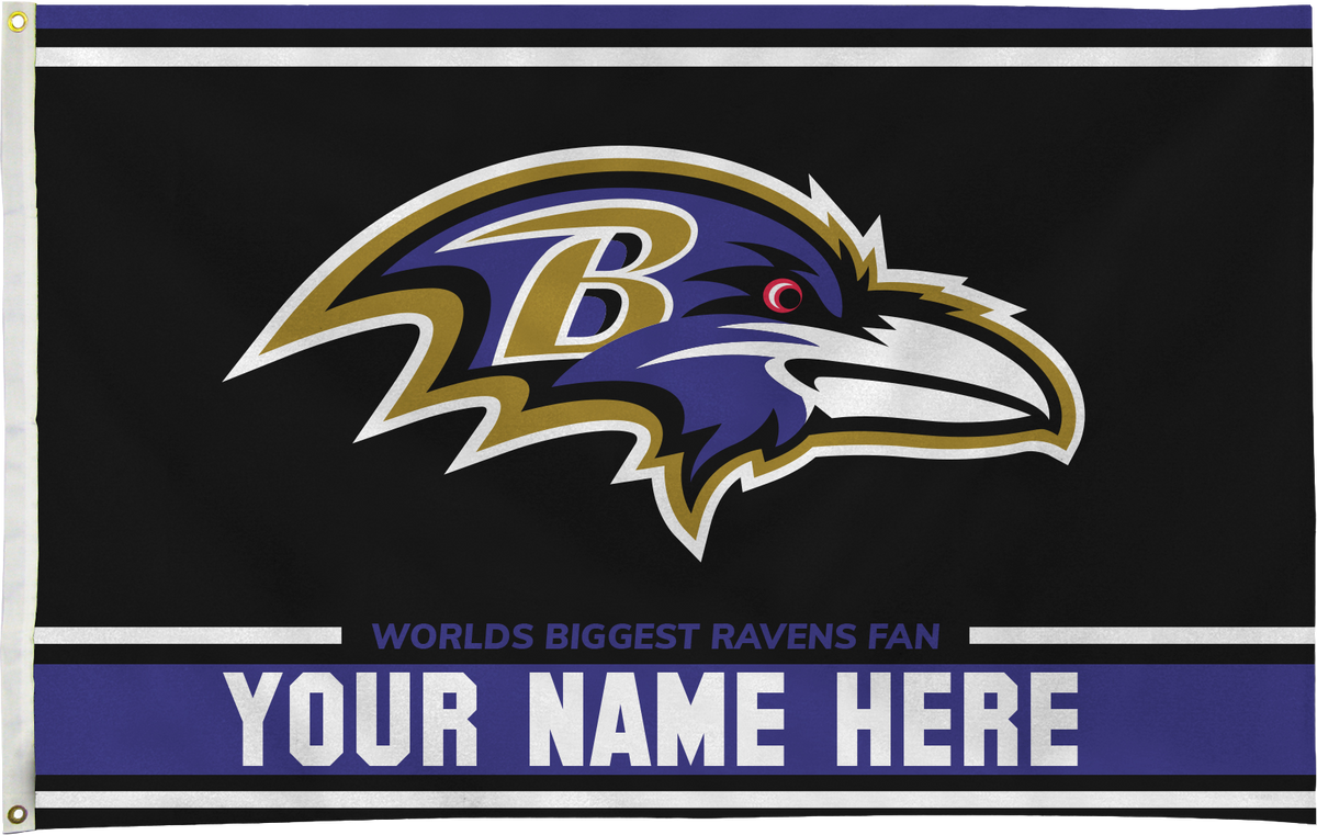 NFL & NCAA Custom 3' x 5' Flags