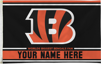 NFL & NCAA Custom 3' x 5' Flags