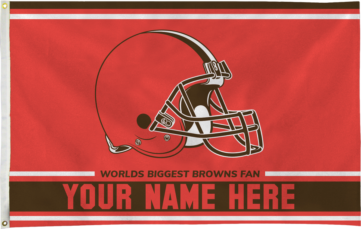 NFL & NCAA Custom 3' x 5' Flags
