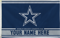 NFL & NCAA Custom 3' x 5' Flags