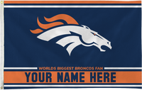 NFL & NCAA Custom 3' x 5' Flags