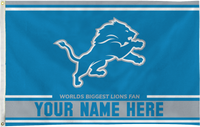 NFL & NCAA Custom 3' x 5' Flags