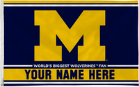 NFL & NCAA Custom 3' x 5' Flags