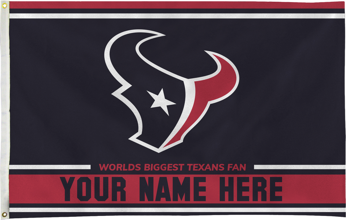 NFL & NCAA Custom 3' x 5' Flags
