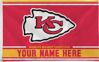 NFL & NCAA Custom 3' x 5' Flags