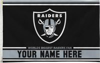 NFL & NCAA Custom 3' x 5' Flags