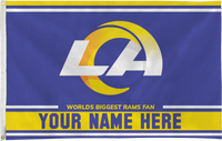 NFL & NCAA Custom 3' x 5' Flags