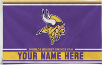 NFL & NCAA Custom 3' x 5' Flags