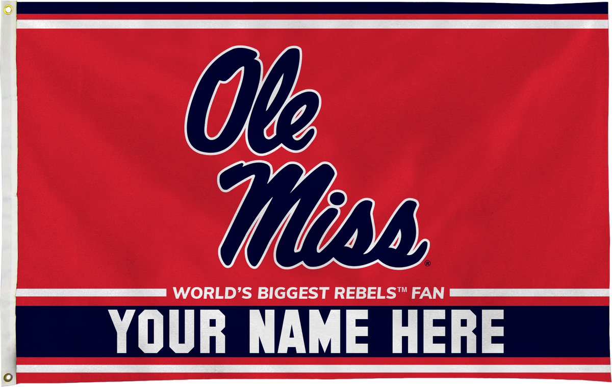 NFL & NCAA Custom 3' x 5' Flags