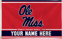 NFL & NCAA Custom 3' x 5' Flags