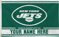 NFL & NCAA Custom 3' x 5' Flags