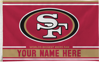 NFL & NCAA Custom 3' x 5' Flags