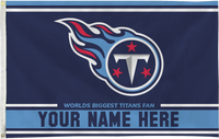 NFL & NCAA Custom 3' x 5' Flags