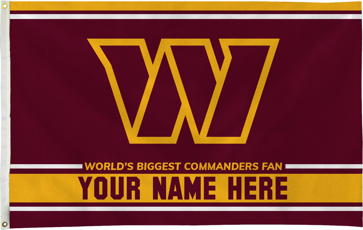 NFL & NCAA Custom 3' x 5' Flags
