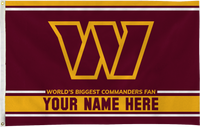 NFL & NCAA Custom 3' x 5' Flags