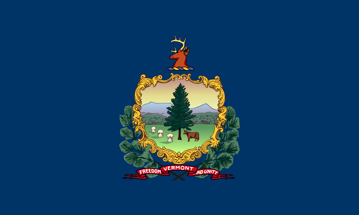 Vermont State Flags