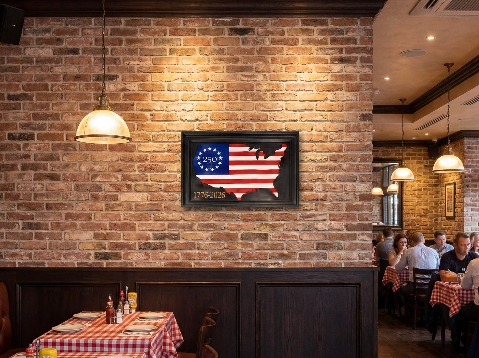 Freedom 250™ Betsy Ross Style - Framed