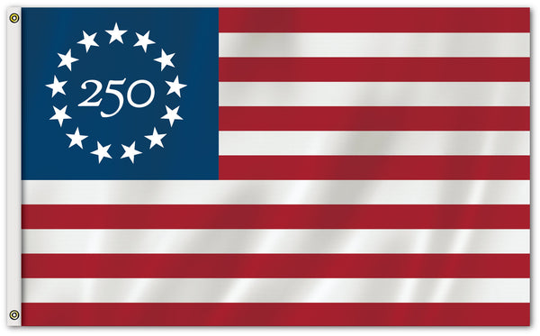 Freedom 250™ - Betsy Ross Style US Flag – Colonial Flag