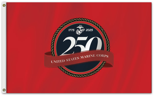 3'x5' Marines 250 Flag