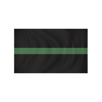 Thin Green Line Flag