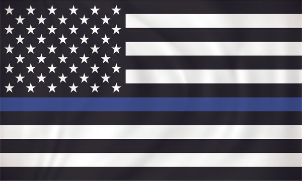 Thin Blue Line Flag