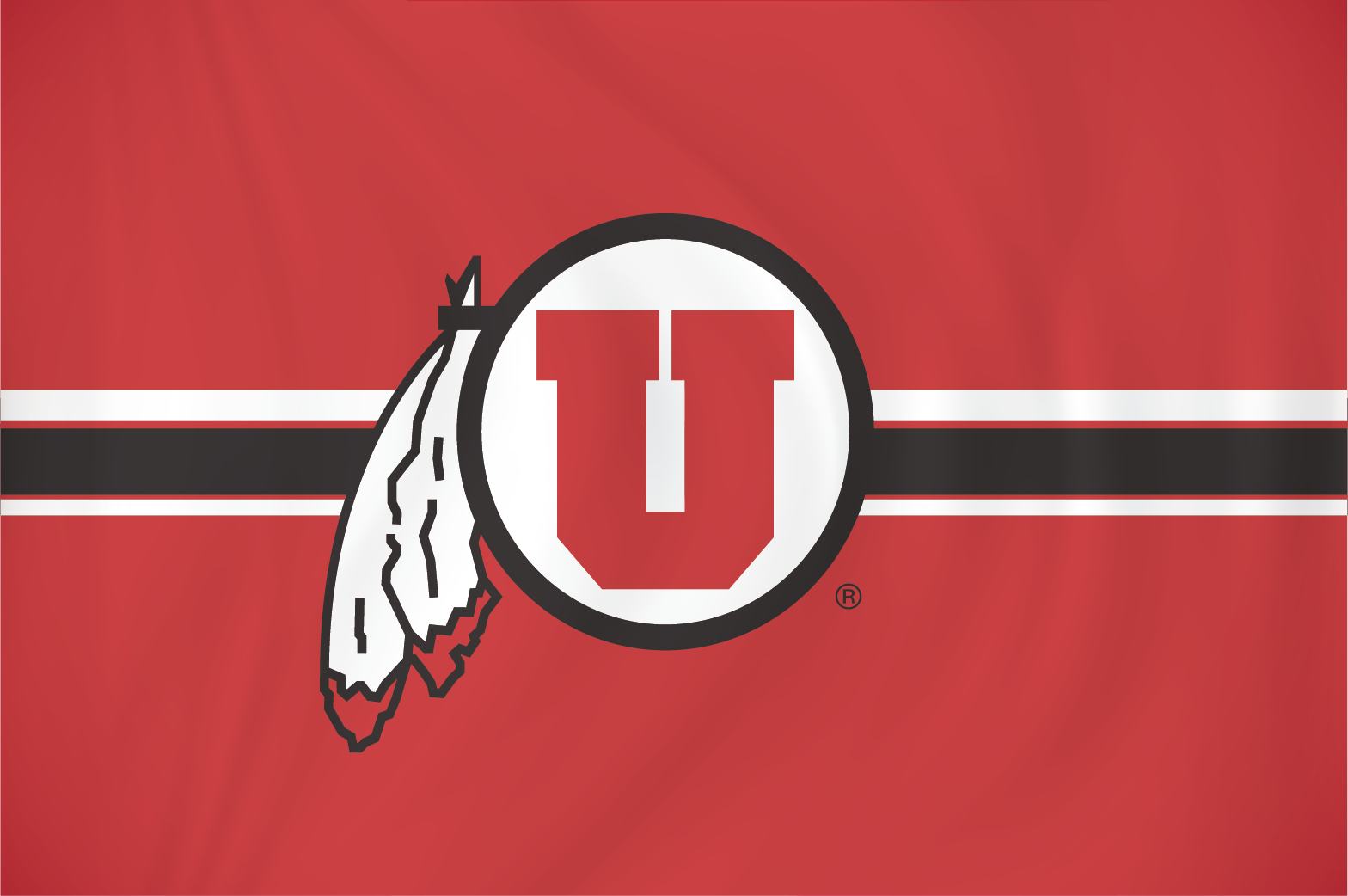 University of Utah Striped Flag