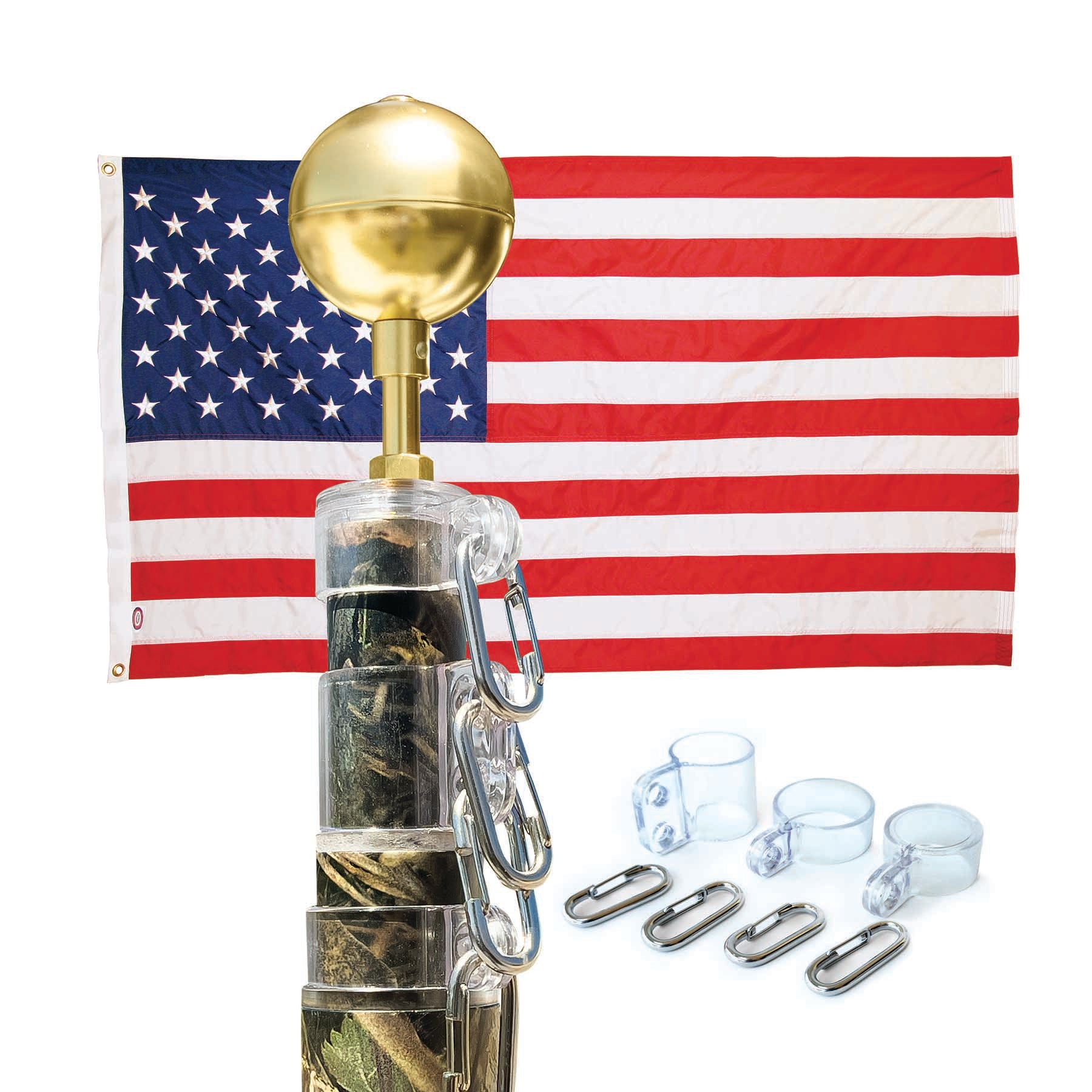 Telescoping Flagpoles – Colonial Flag